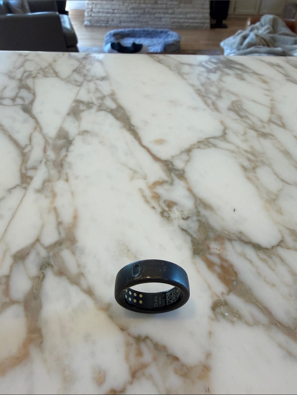 Oura Smart Ring Gen3 Horizon Stealth size 11